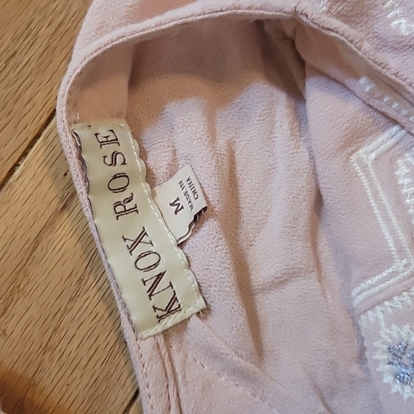 Knox Rose baby pink boho tank - Picture 3 of 4